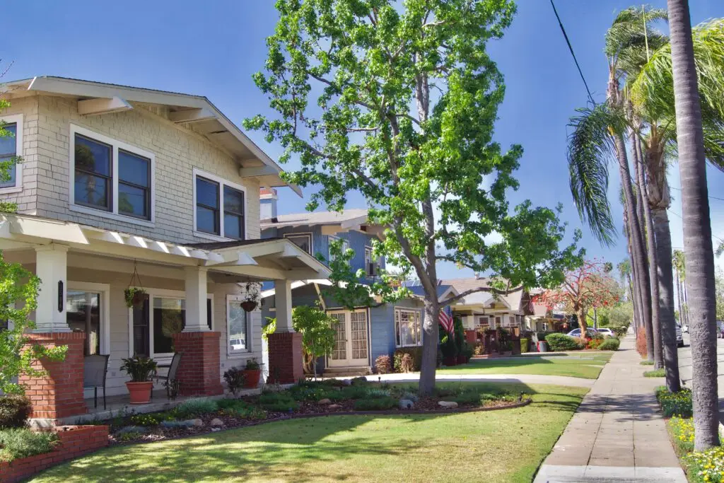 A photo of a single family house inside of a HOA community