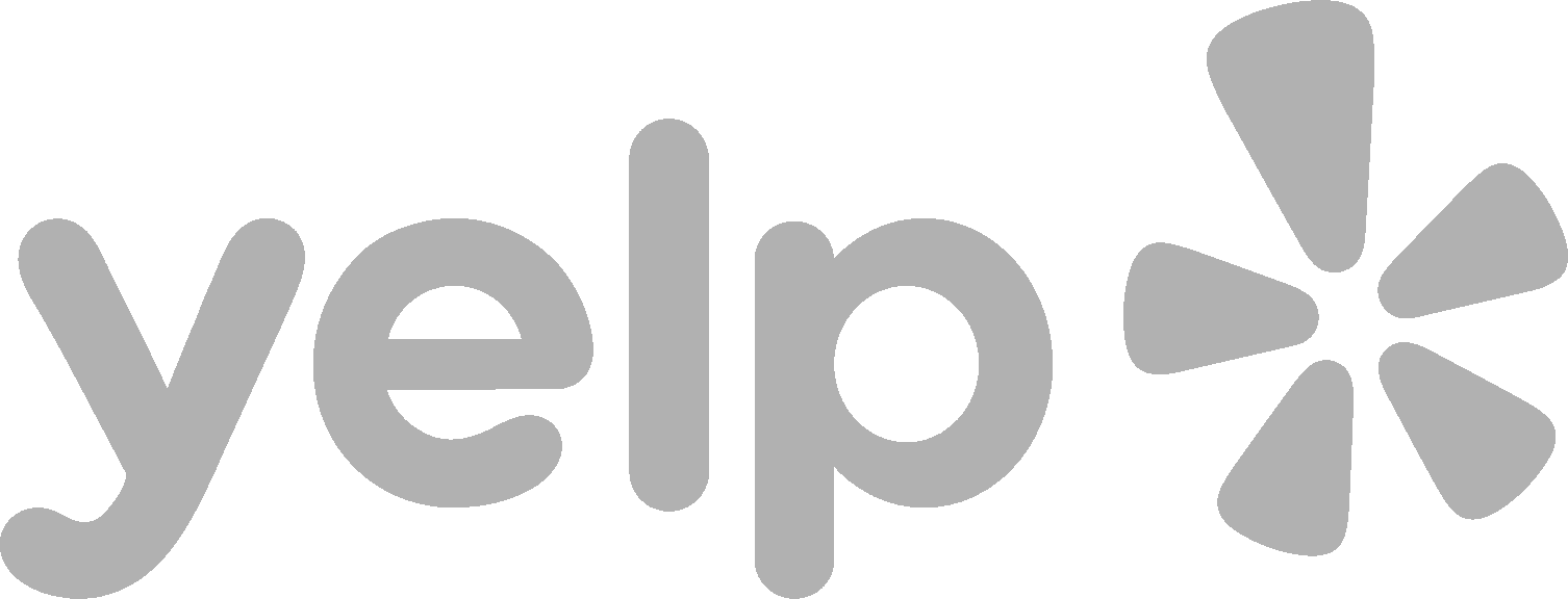 Logo for Yelp, a website and mobile app that allows users to find and rate businesses